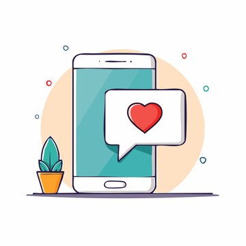 Smartphone with Heart Notification