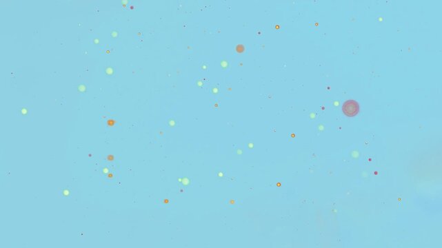Color Sky Blue 87CEEB Hex Code Multicolored Shimmering Particles Backgrounds seamless loop animation marketing retro glossy wallpaper digital backdrop creative template pattern abstract minimal