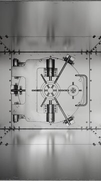 Opening Vault 3D render animation