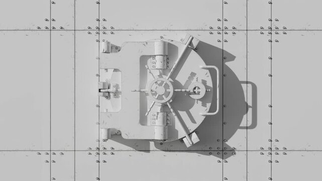Opening Vault 3D render animation