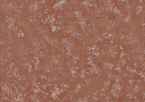 Textured red surface with subtle white patterns, creating a warm, earthy feel.