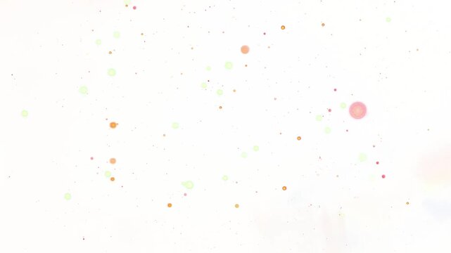 Color White FFFFFF Hex Code Multicolored Shimmering Particles Backgrounds seamless loop animation abstract retro wallpaper banner glossy creative template digital content minimal backdrop pattern