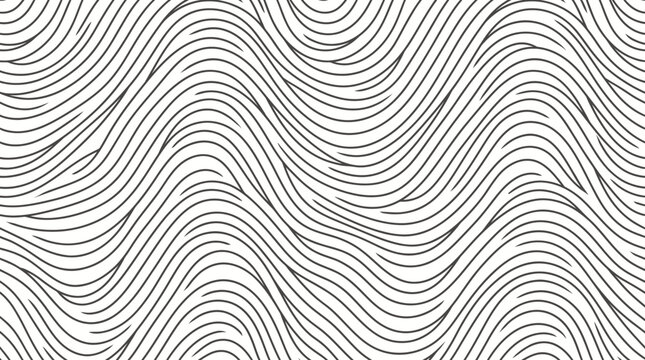 Abstract wavy line pattern background with flowing stripes for dynamic design projects.