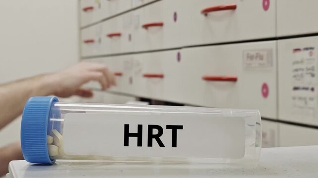 HRT tablets used for hormone replacement to manage menopause and endocrine disorders