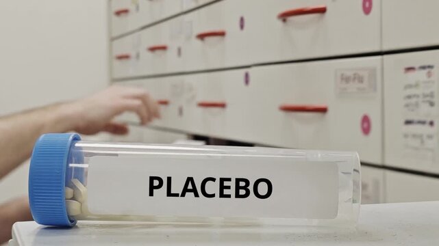 PLACEBO tablets used in clinical trials as inactive control substance
