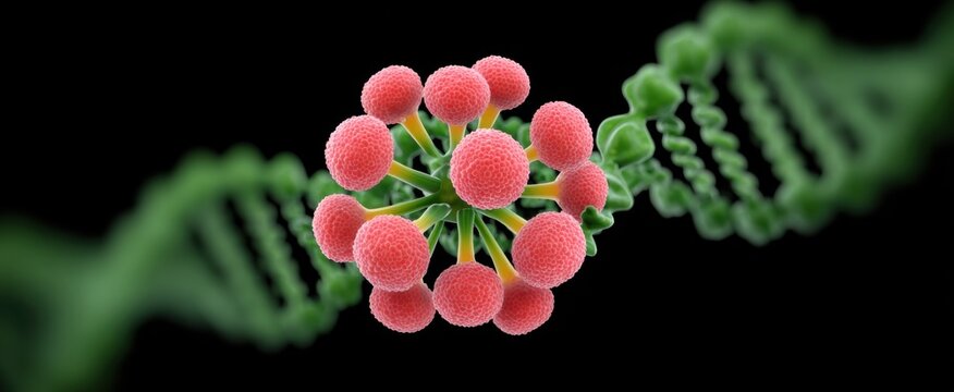 Protein synthesis is a ribosome's dance weaving amino acids from tRNA and mRNA.