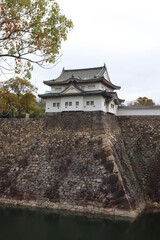 Osaka Castle, Sengan-yagura Turret, Japan © Evgeniia