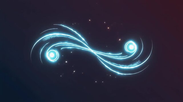 energy wave lower third animation for YouTube, text panel appearing with glowing energy streaks and particle bursts, animated accent lines moving smoothly, modern social media interface design, smooth