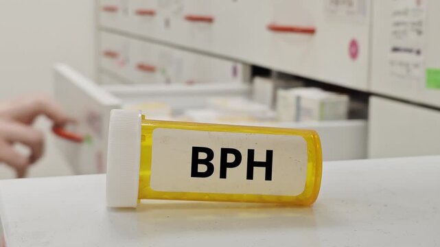 BPH treatment tablets used to reduce prostate enlargement and improve urinary flow