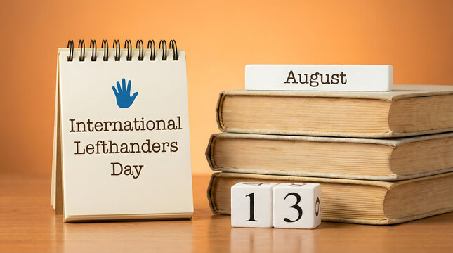 International Lefthanders Day August 13 books calendar