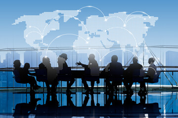 Global business meeting collaboration image © Rawpixel.com
