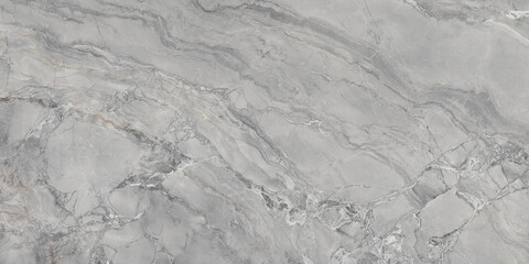 Fototapeta premium Beautiful high resolution gray quartz stone texture with white veins for your design