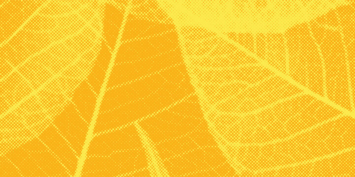 Yellow halftone pattern. Retro comic gradient background. Bright orange pixelated dotted texture overlay. Cartoon pop art faded gradient pattern. Vector backdrop for poster  banner  advertisement