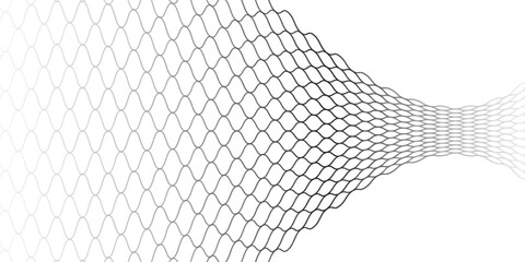 Mesh texture for fishing nets. Seamless pattern for sportswear or soccer goal, volleyball net, basketball hoop © sodikin