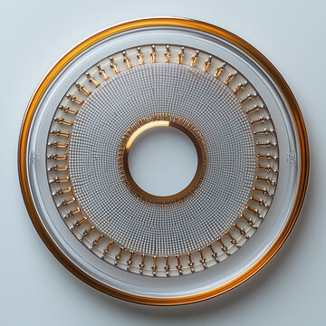 Futuristic Retinal Prosthesis Implant Disc With Photodiode Pixel Array