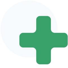 Fototapeta premium Health Simple Safety Logo