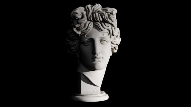 2 Sculpture of Apollo Giustiniani Made with 3D render not AI
