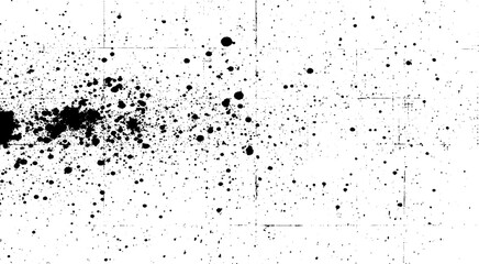 Obraz premium Background of cracks, scuffs, chips, stains, ink spots, lines. Dark design background surface. Gray printing element 