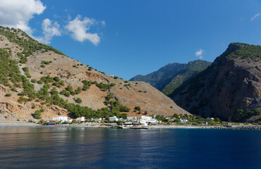 Obraz premium Kreta - Agia Roumeli