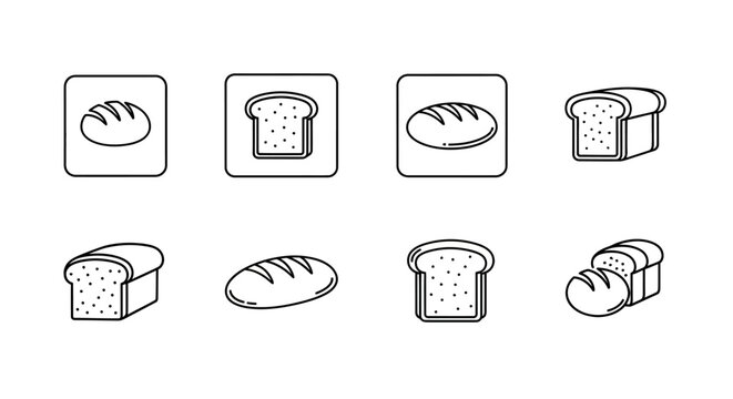 Bread Icons Collection