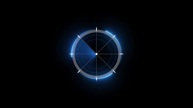 Internet technology cyber security concept of protect and scan computer virus .Abstract realistic radar screen background.Radar screen.