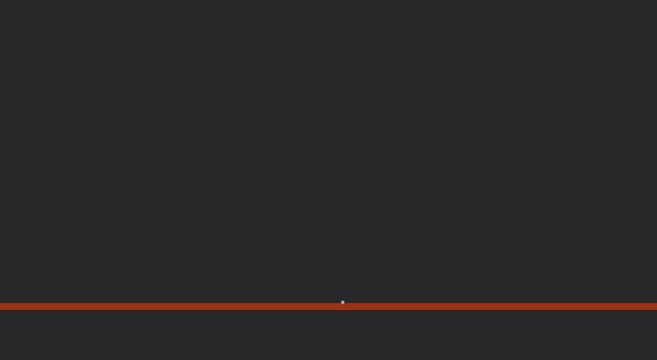 Minimalist loading animation with pulsing dot and horizontal line animation