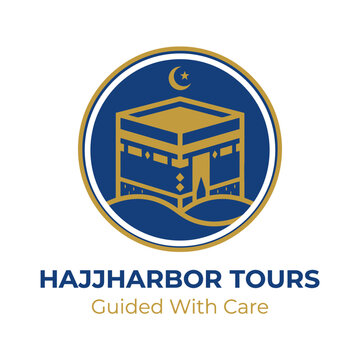 Hajj Pilgrimage Mecca Kaaba Symbol.