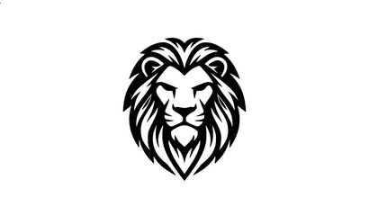Obraz premium Elegant Lion King Logo Vector Illustration for Luxury Branding and Premium Identity Design