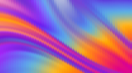 Obraz premium Abstract colorful gradient background with wavy lines for web design and social media