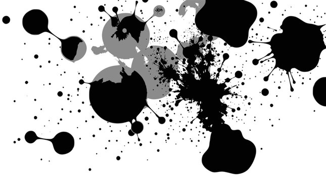 Pure black background with no visible objects, creating a minimalist and abstract aesthetic suitable for various creativ