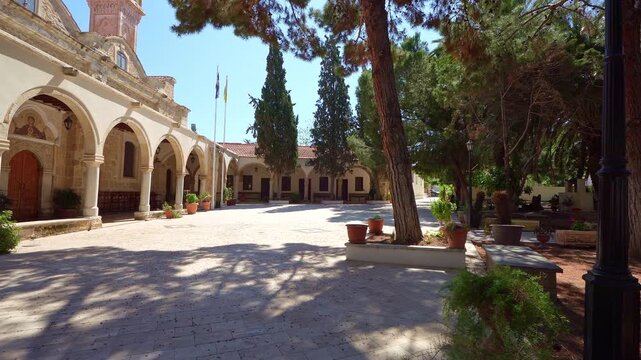 Holy Church of Panagia Chrusopolitissa in Larnaka, Cyprus