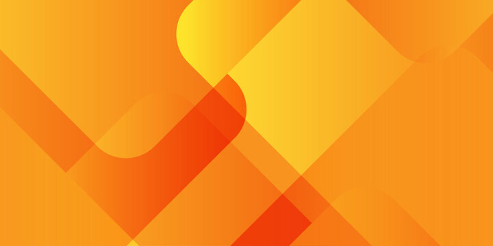 Abstract geometric background with overlapping orange and yellow rounded rectangles and soft gradient transitions. A dynamic composition of translucent, rounded rectangular shapes