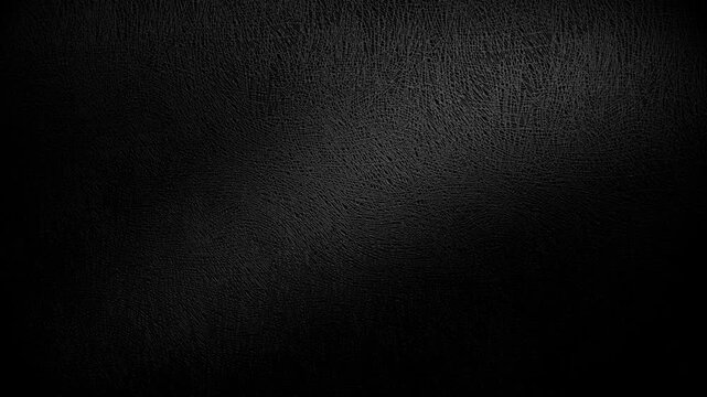 Slow Rotation Over Black Texture. Smooth slow rotation across extreme close-up of fine black pebbled surface with dramatic side lighting.