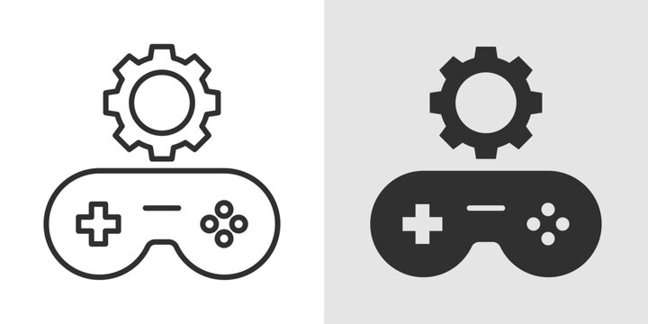 Gamification Icon representing game-based learning, motivation systems, and interactive educational experiences.