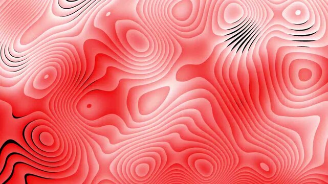Fresh Mint Teal Abstract Fluid Wavy Background with Topographic Mapping Lines for Eco-Friendly Designs and Modern Digital Media Backgrounds.