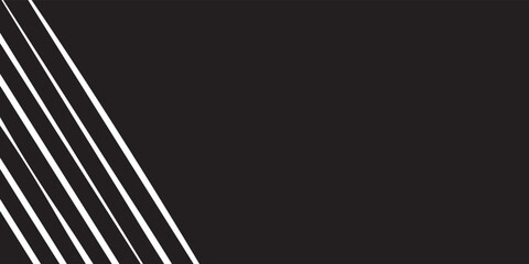 Naklejka premium Black and white stripe. Vector illustration. EPS 10.