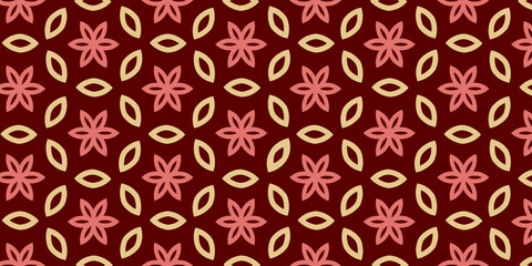 Fototapeta premium Abstract Traditional Heritage Geometric Wallpaper and Background Pattern Design