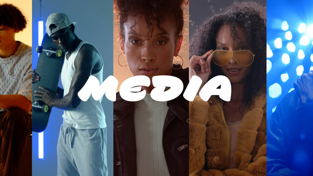 Sliding Split Media