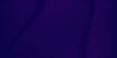Obraz premium Vector smooth waves on dark background. Futuristic technology design backdrop with purple and blue gradient transition