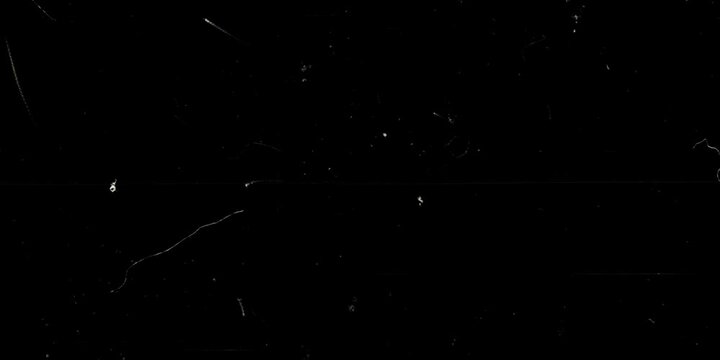 4K video old film, overlay effect, with noise, grain, negative film, dusty grunge rough vintage video for background