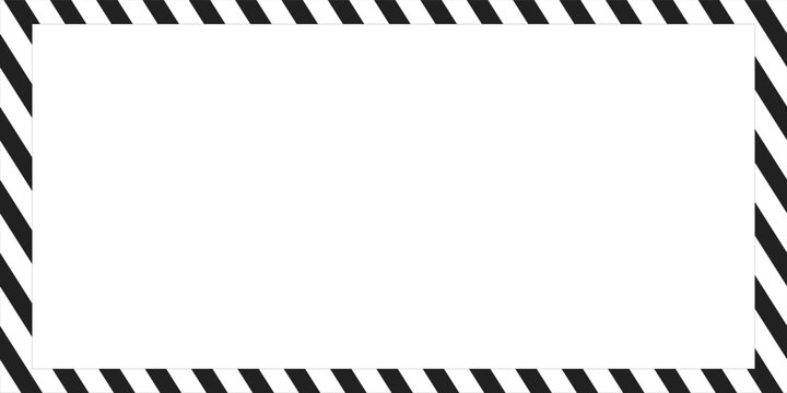blank postcard template with place for stamp. white paper texture. airmail postcard with black border
