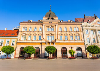 Obraz premium Historic Hotel Sloboda Dundjerski in Novi Sad, Serbia