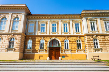 Naklejka premium Museum of Vojvodina in Novi Sad city centre, Serbia