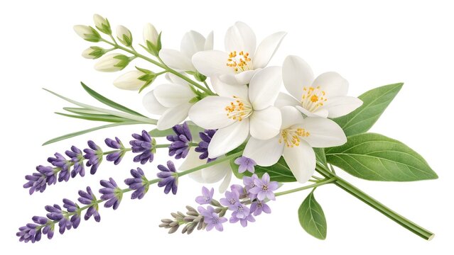Fresh jasmine and lavender