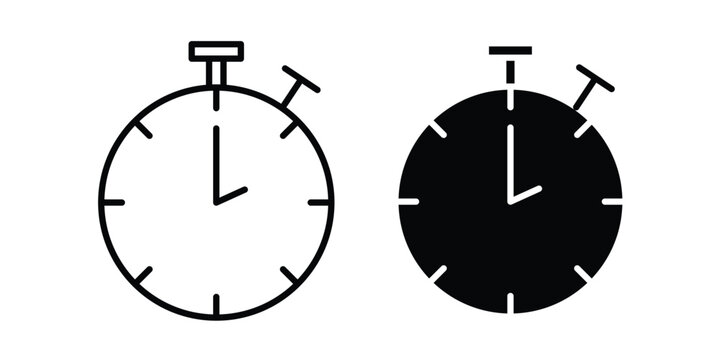 Fast processing icon solid Design. Line icons for web