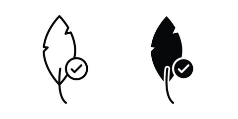 Hypoallergenic tested icon solid Design. Line icons for web © Pop