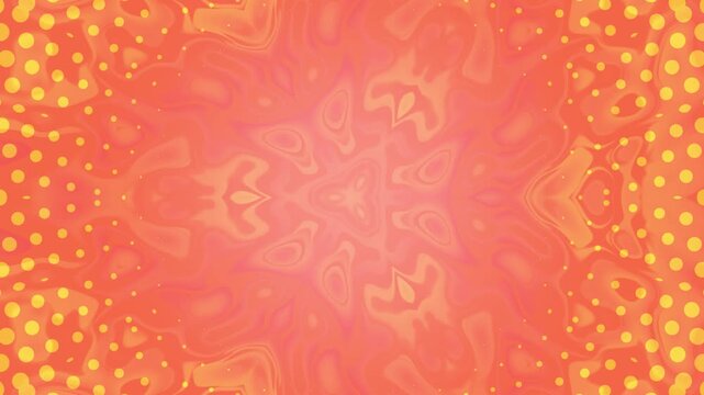 Molten Gold Halftone Wave Abstract Background