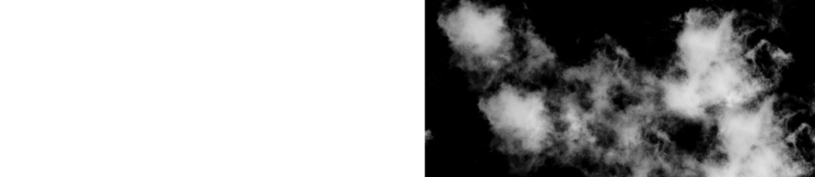 Abstract black and white cloud texture background for design