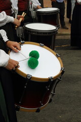 Obraz premium Percusión en el festival de Ortigueira.