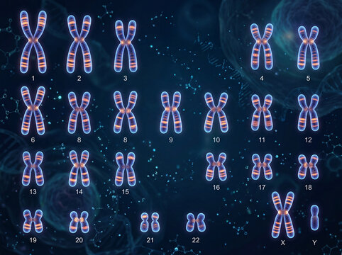 Caryotype humain 